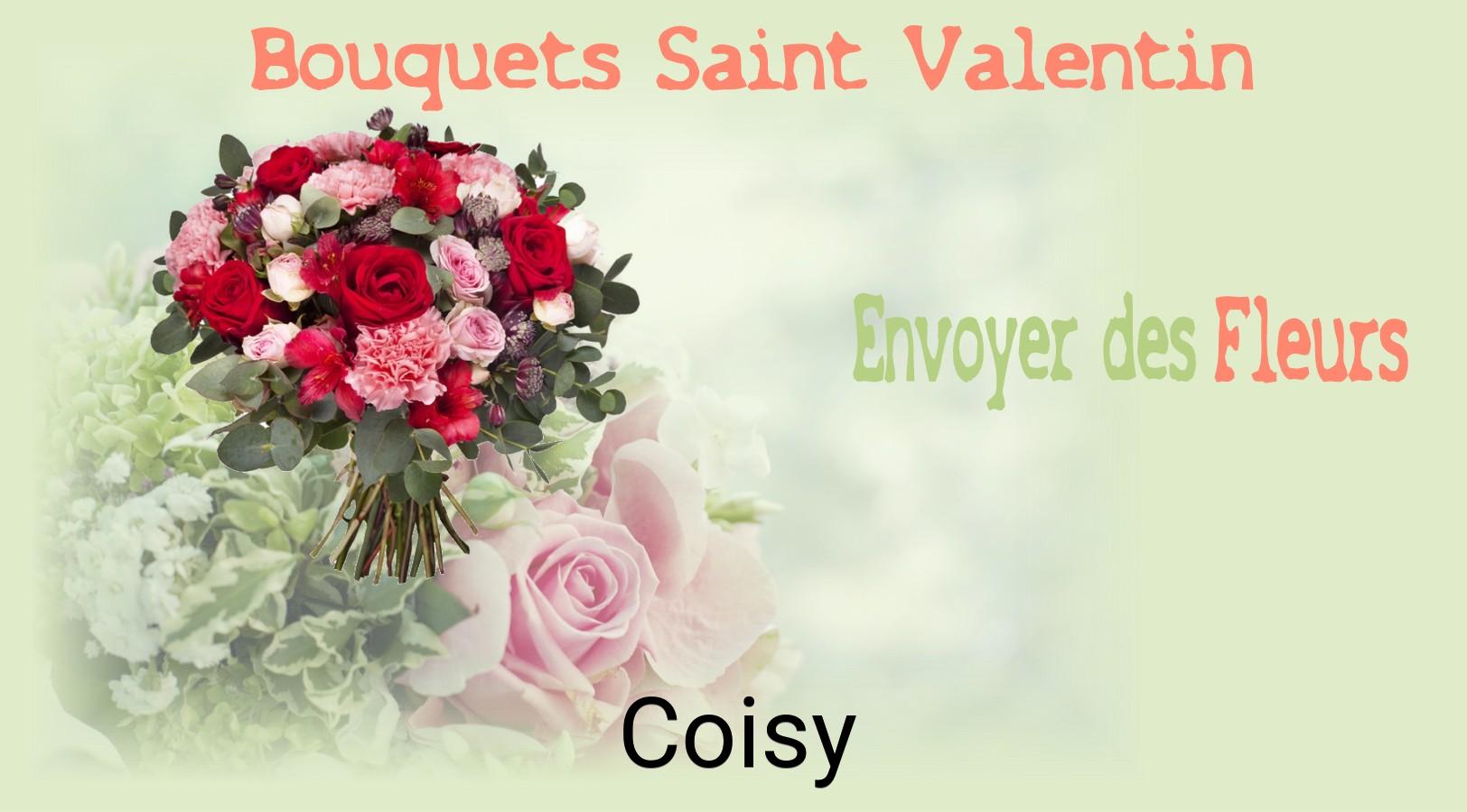 Roses de Saint-Valentin livrées à Coisy